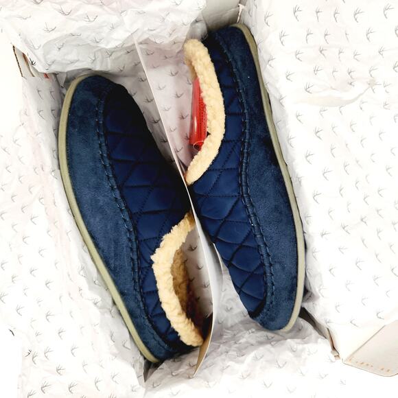 Deer Stags Men\'s Navy Alma Cushioned Indoor/Outdoor Clog Slippers Size 9M main image 5